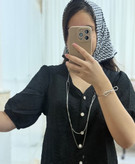 شومیز عروسکی رنگ مشکی